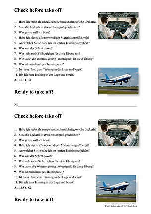 Check before take off 2025 Buch-1